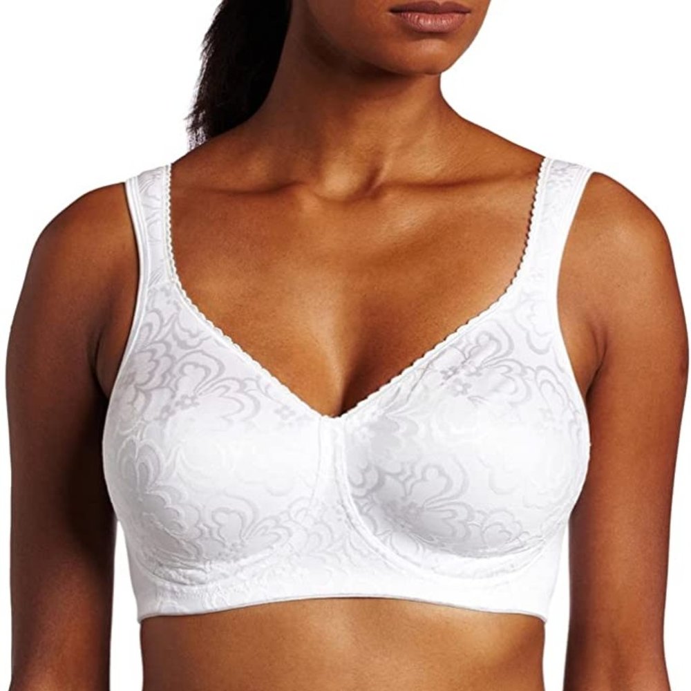 Playtex 18-Hour Ultimate Lift Wireless Bra, Wirefree Bra with Support